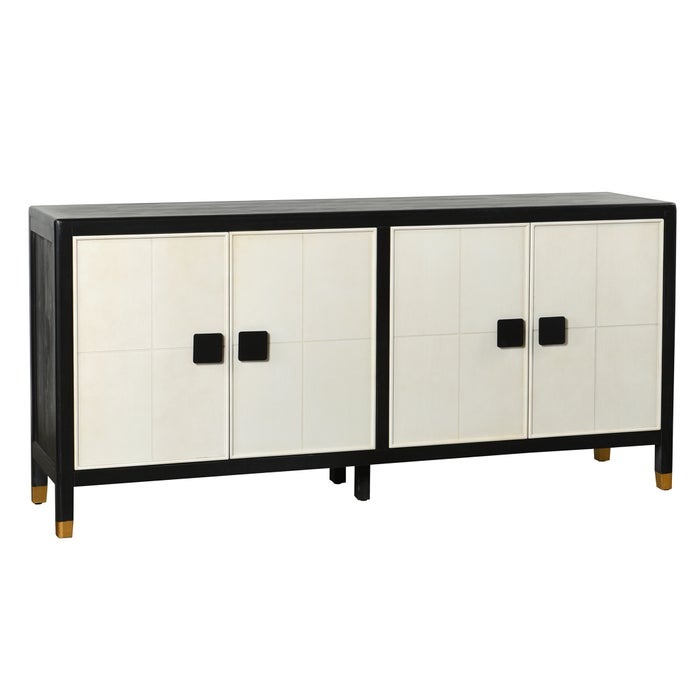 sf27044_lg Two-Tone 4-Door Dining Sideboard - Image 1