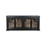 Arch 4-Glass Door Cabinet