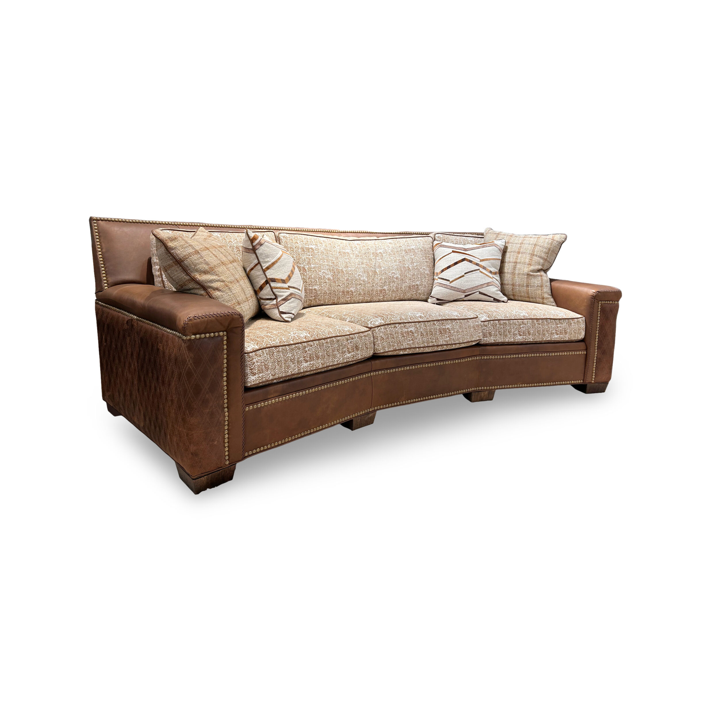 Crescent Sofa-UPHSOFMF0006 -UPHSOFMF0006 - Angle2 Crescent Conversation Sofa - Image 1