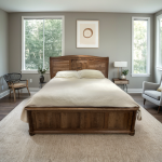 Kingsport Rustic Sleigh Bed - King - Image 3