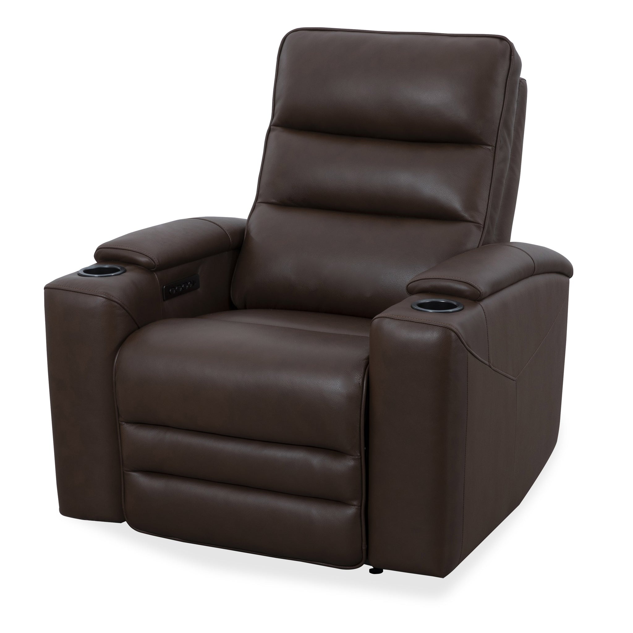MNEX_812PHLZ-ATUB_angle_silo_204 Nexus ZeroGravity Powered Recliner | Brown - Image 1