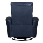 Remington Powered Swivel Glider Recliner - Navy - Image 3