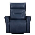 Remington Powered Swivel Glider Recliner - Navy - Image 2