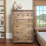 Mineral Rustic 6-Drawer Bedroom Chest - Image 4
