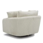 Boomer Large Swivel Chair with Pillows - Image 5