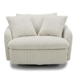 Boomer Large Swivel Chair with Pillows - Image 2