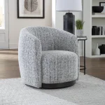 Tatum Swivel Accent Chair | Nightshade - Image 3