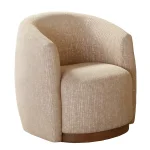 Tatum Swivel Accent Chair | Sand