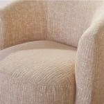 Tatum Swivel Accent Chair | Sand - Image 8