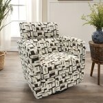 Modern Swivel Accent Chair - Image 5