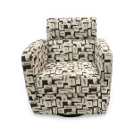 Modern Swivel Accent Chair - Image 2