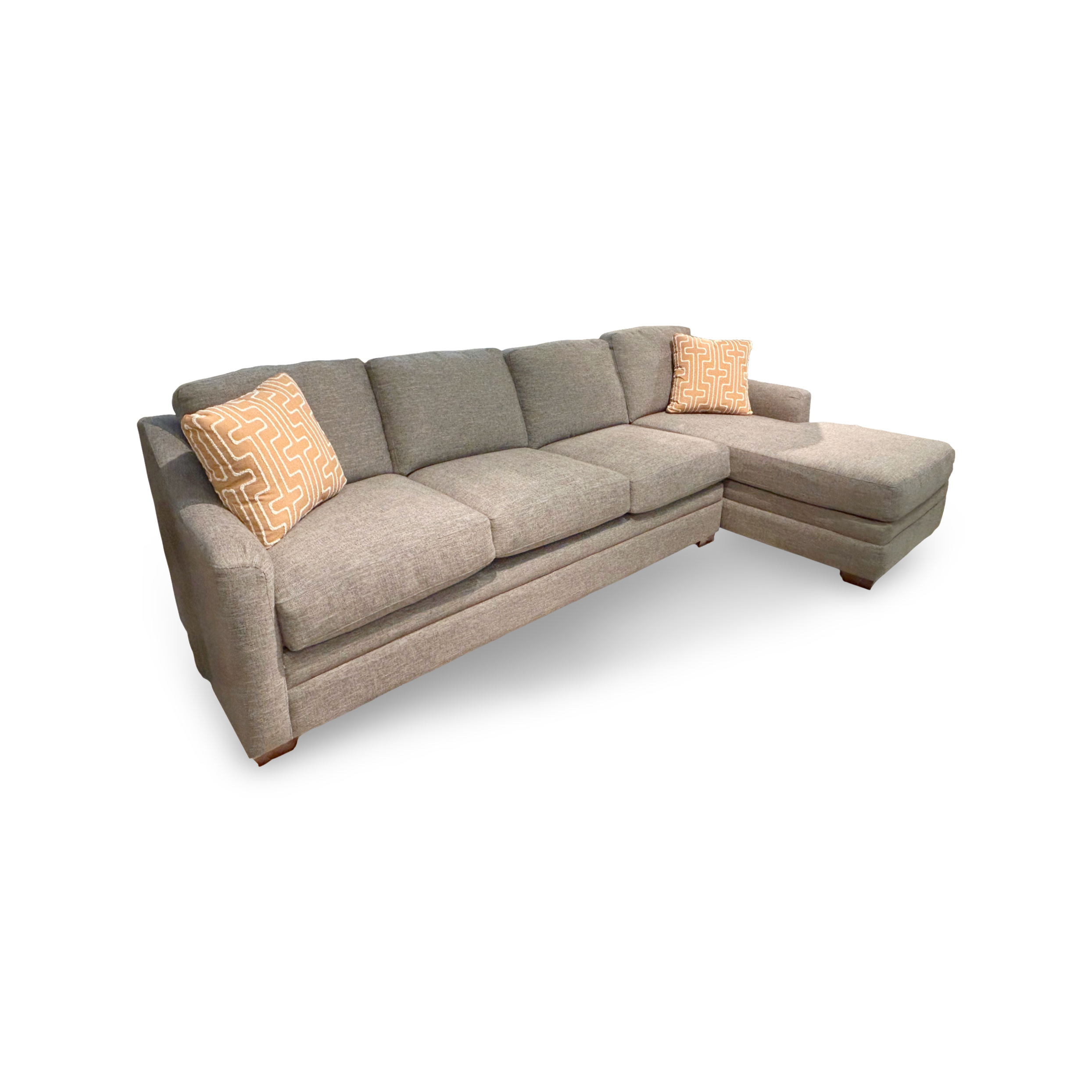 Tangent Casual Chaise Sectional Sofa