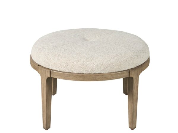 Boulder Bunching Round Ottoman - Image 2