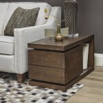 Athens Modern 2-Drawer End Table - Image 2