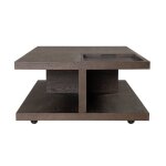 Athens Rectangular Coffee Table with Removable Tray - Image 4