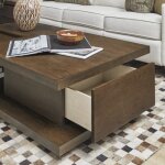 Athens Rectangular Coffee Table with Removable Tray - Image 6