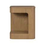 Normandy Modern Geometric Chairside Table - Image 2