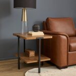 Millwork Open Shelf Rectangular End Table - Image 2