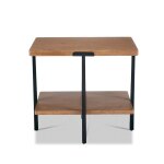 Millwork Open Shelf Rectangular End Table - Image 3