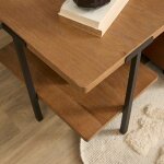 Millwork Open Shelf Rectangular End Table - Image 6