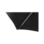 Black 13' Cantilever Outdoor Umbrella with LED Lights - Image 4