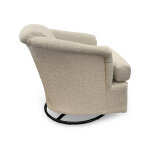 Cass Swivel Glider Barrel Chair - Image 3