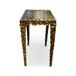 Imprint Antique Brass Side Table - Image 3