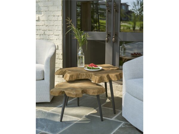 Oasis Live Edge Driftwood Nesting Tables - Image 2
