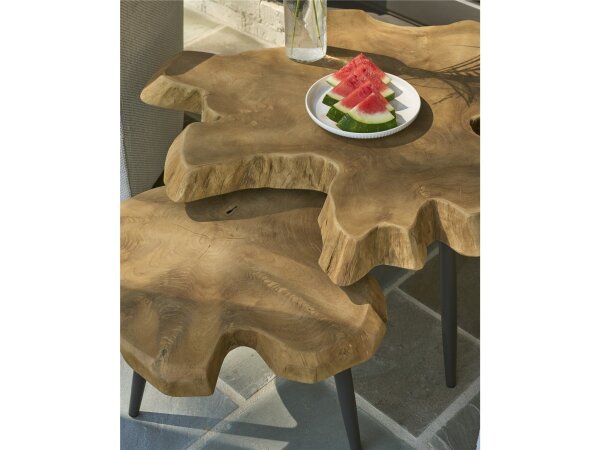 Oasis Live Edge Driftwood Nesting Tables - Image 3