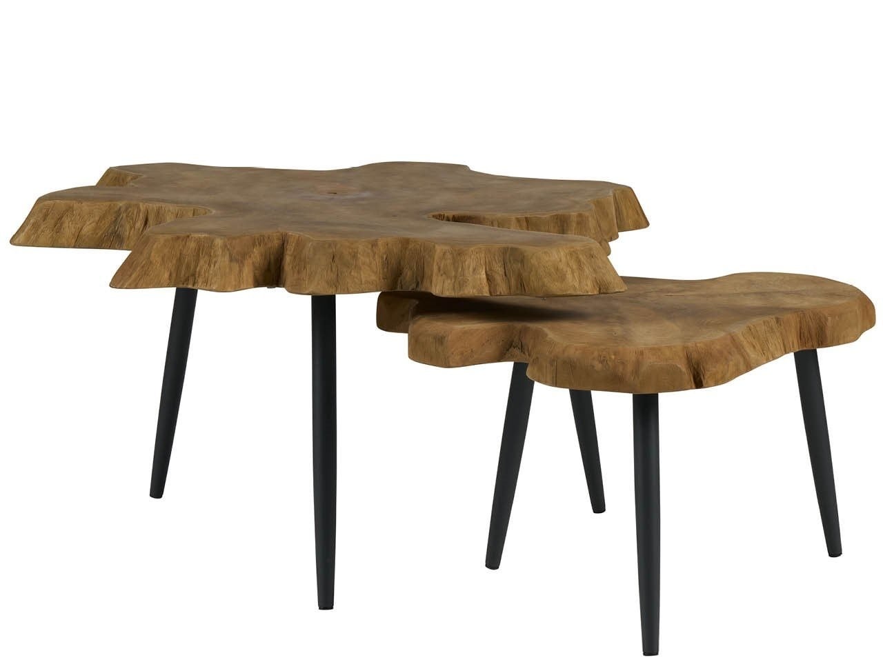 U533821_VM Oasis Live Edge Driftwood Nesting Tables - Image 1