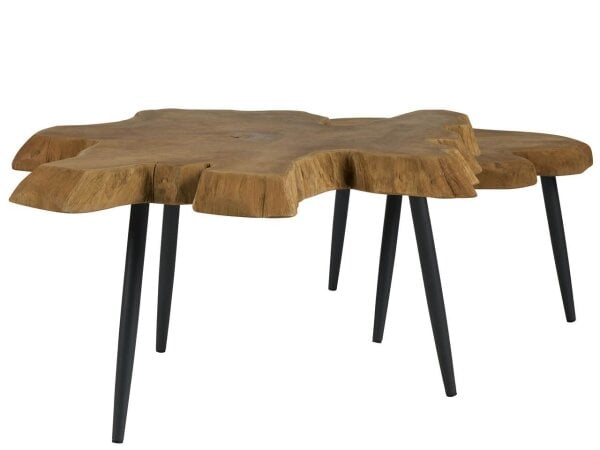 Oasis Live Edge Driftwood Nesting Tables - Image 5