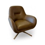 Aleah Leather Swivel Chair