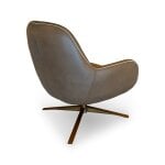 Aleah Leather Swivel Chair - Image 5