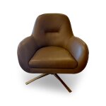 Aleah Leather Swivel Chair - Image 2