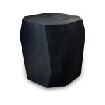 Basalt Geometric Side Table