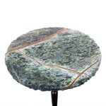 Breto 15" Green Marble Accent Table - Image 3