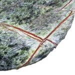 Breto 15" Green Marble Accent Table - Image 6