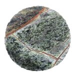 Breto 15" Green Marble Accent Table - Image 2