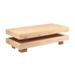 Modern Two-Tier 55" Coffee Table