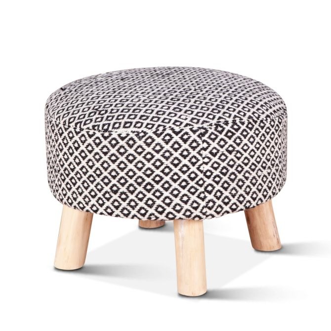 FMK-RST24 Mara 24" Upholstered Accent Stool - Image 1
