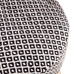 Mara 24" Upholstered Accent Stool - Image 4