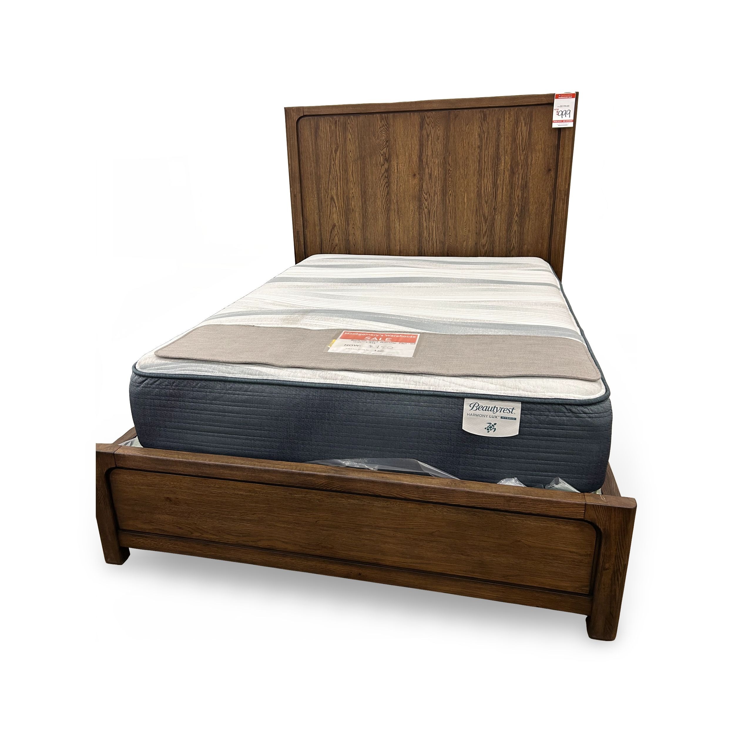 Modern Rustic Panel Bed | Queen