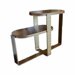 Tiered Chairside Console Table - Image 3