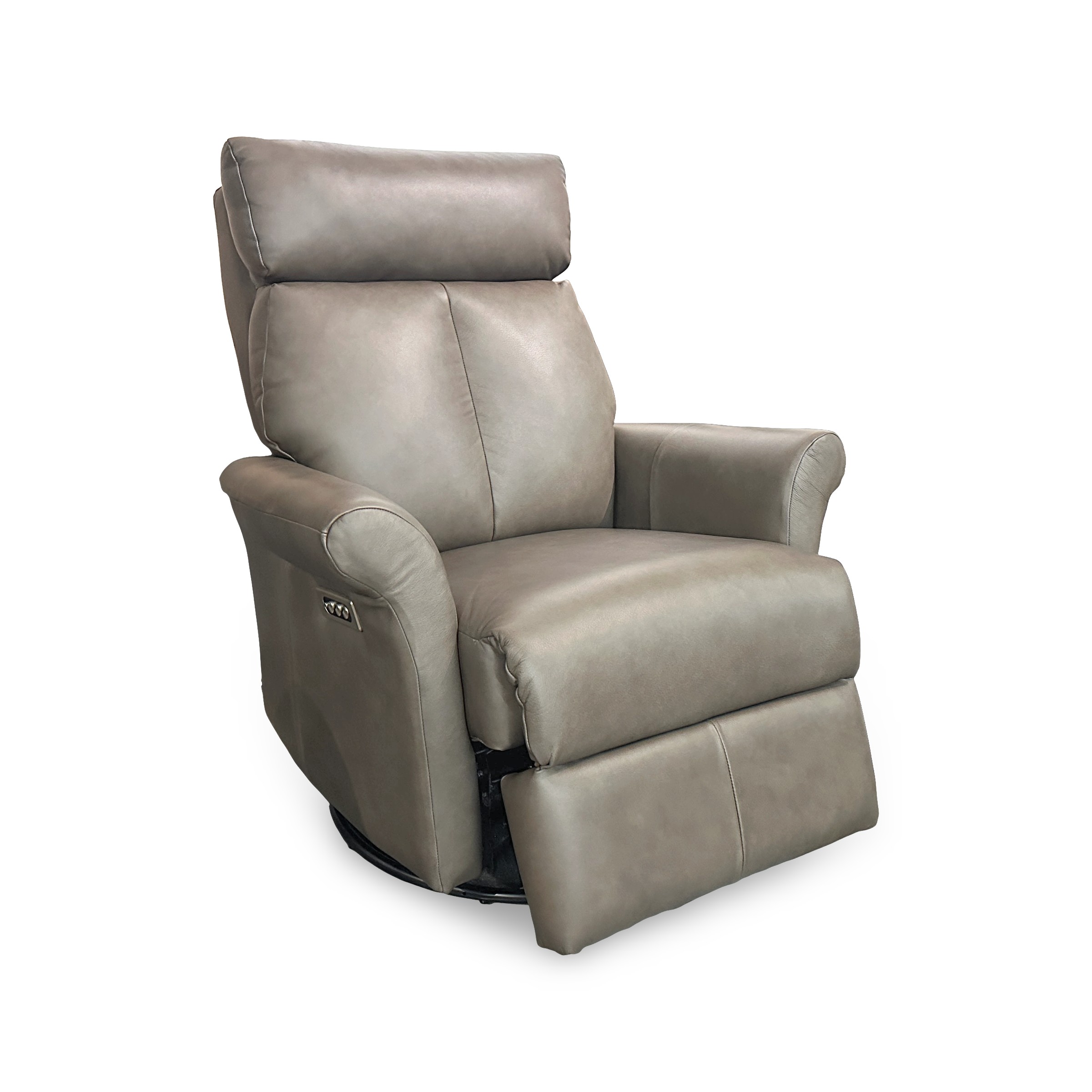 Triple Power Leather Recliner