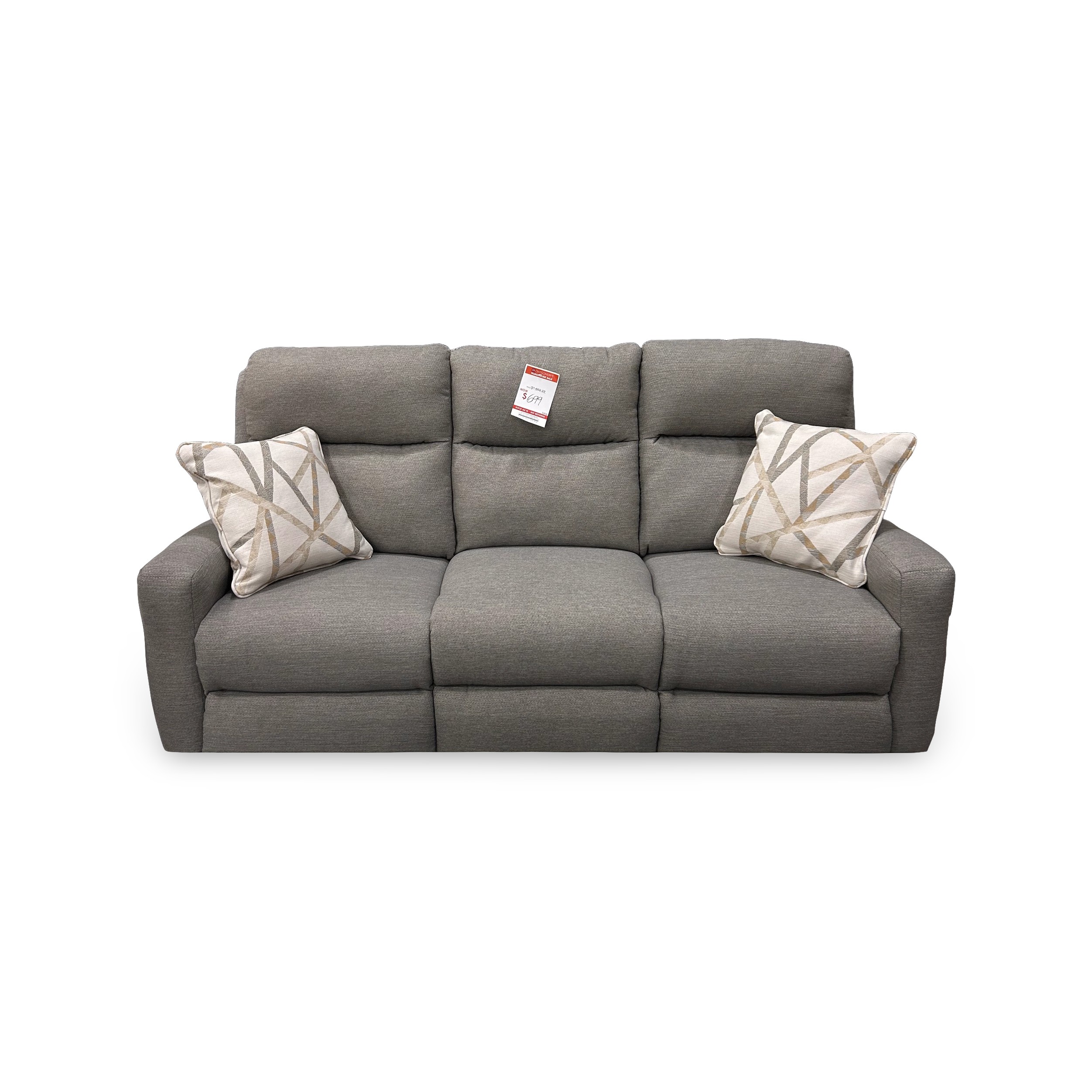Manual Double Reclining Sofa