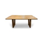 Maple Double Pedestal Dining Table - Image 4
