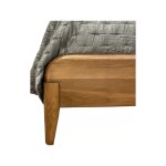 Harvest Upholstered Panel Platform Bed | King - Image 4
