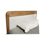 Harvest Upholstered Panel Platform Bed | King - Image 3