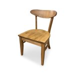 Maple Open Back Dining Side Chair