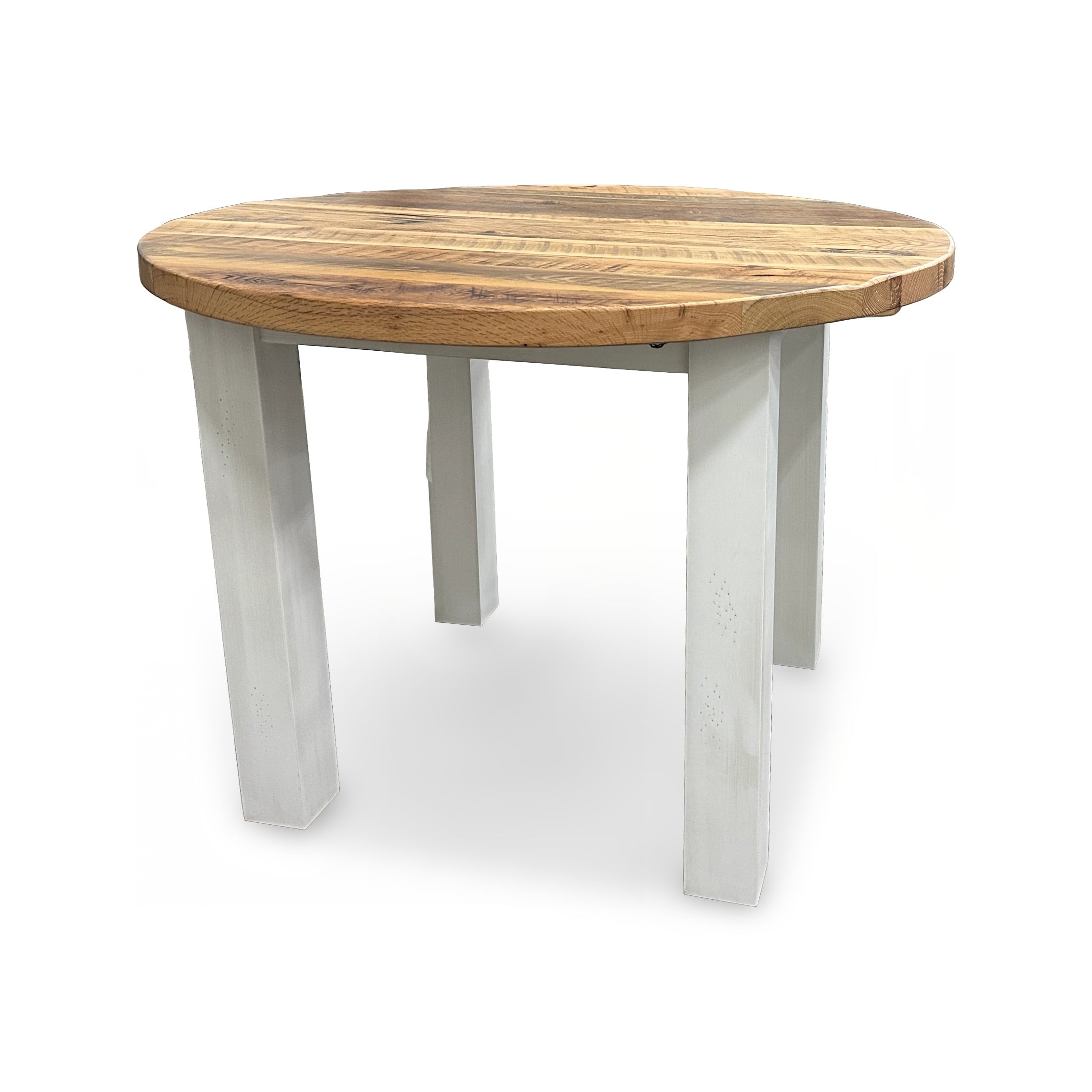 Two-Tone Natural Top Dining Table